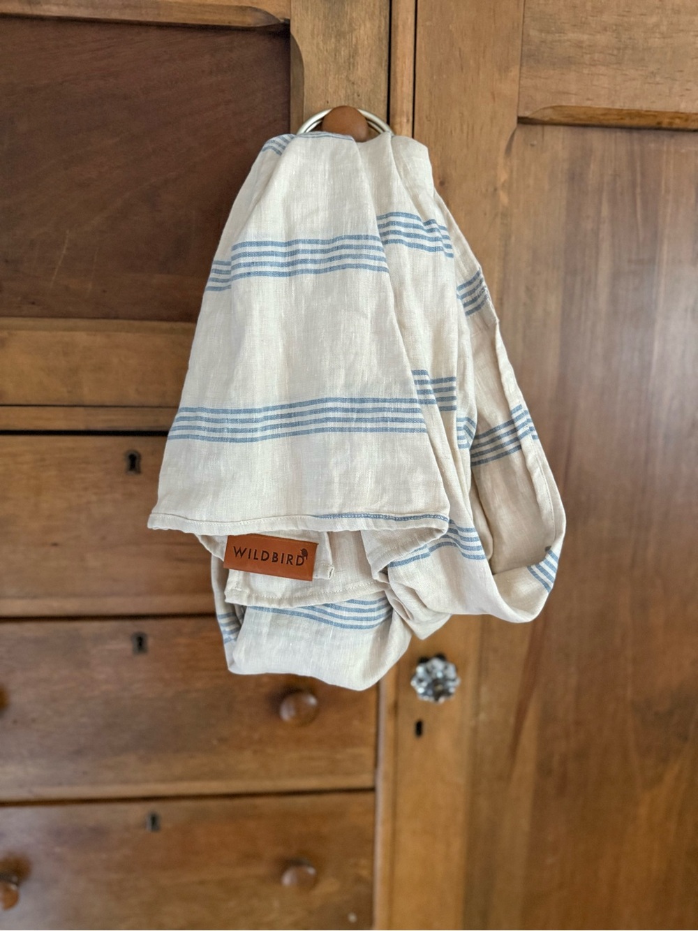 NWOT WildBird Linen Ring Sling in Partridge